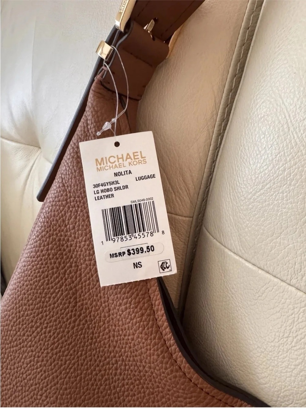 Michael Kors large cognac